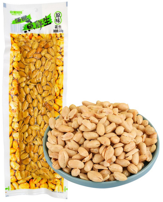 위샌성 오리지날 땅콩 중국 식품 간식 과자 땅콩스낵, 210g, 1개