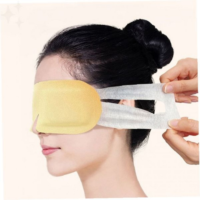 온열 눈찜질기 USB 충전식 수면 아이마스크 피로회복 다크서클 사무실 휴식용