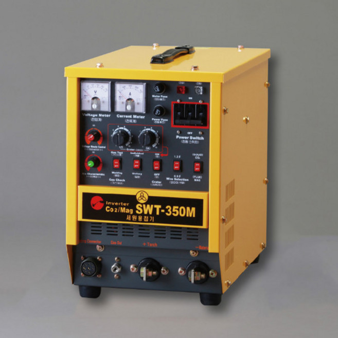 세원용접기 SWT-350M 350A CO2 용접기 MAG MIG 인버터 씨오투 풀세트 단상 삼상 220V 380V 전문가용, SWT-350M(220V전용) 세트, 1개