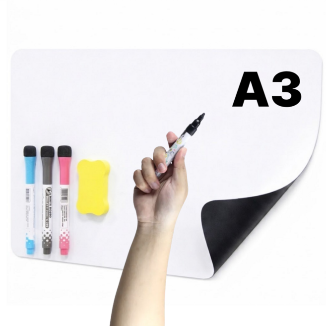 퓨어센스 자석 메모 보드판 붙이는 화이트보드, 1개