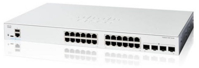 시스코 24포트 1기가 스위칭허브 인터넷허브 4SFP C1200-24T, 1개