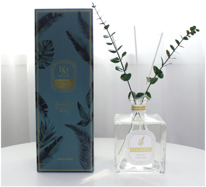 유멜 프리미엄 대용량 디퓨저, 호텔우드, 1L, 1개