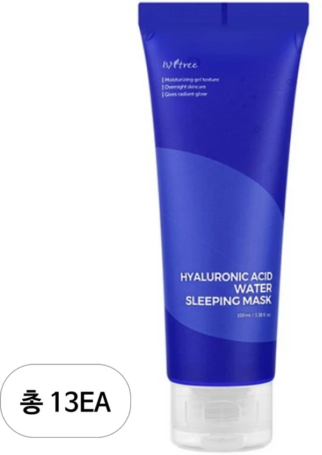 이즈앤트리 히아루론산 워터 슬리핑 마스크, 100ml, 13개 - 쿠팡
