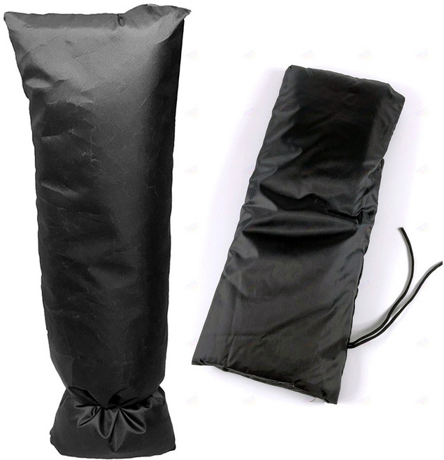 수도 동파방지 커버 겨울 수도꼭지 보온 덮개 대형, 1개