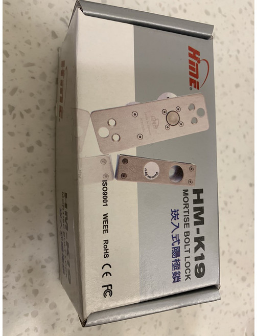 Hme K19 崁入式陽極鎖 門禁陽極鎖裝置 含稅, DIY自行安裝