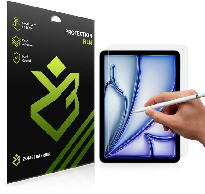 아이패드 에어 8세대 M4 11 종이질감 저반사 액정보호필름, 소프트 종이질감 액정 보호필름