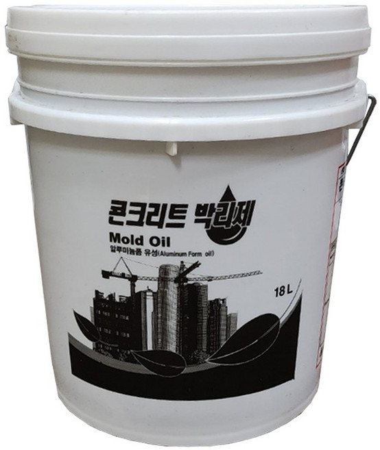 콘크리트박리제 18L 유성 알폼 거푸집 갱폼 알폼, 1개