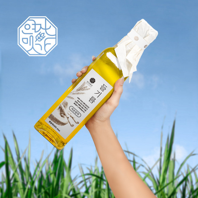 연자맷간 저온압착 들기름 명절 답례품 300ml 100% 통들깨 통깨(국산), 1개