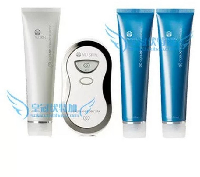 뷰티 피부 마사지기 탄력 리프팅 뉴스킨 갈바닉 에이지락 기계 관리 얼굴, Q. 바디 스파 세트 1