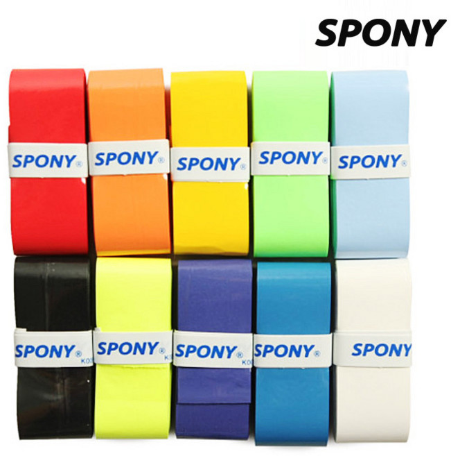 스포니 오버그립 N1001 10색상 믹스 배드민턴 그립 테니스 골프 낚시 오남스포츠, MIX
