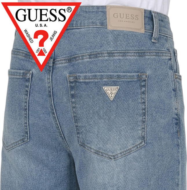 [정품] 게스 청바지 남성 루즈핏