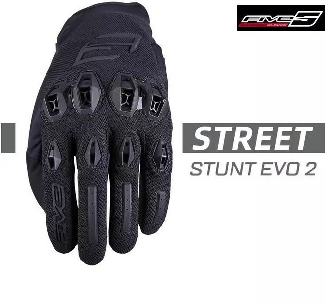 오토바이 열선장갑 방한 겨울 발열 바이크 라이딩 배달 스쿠터 따뜻한 온열장갑 방풍 경량, 3. 블랙 스턴트 시리즈