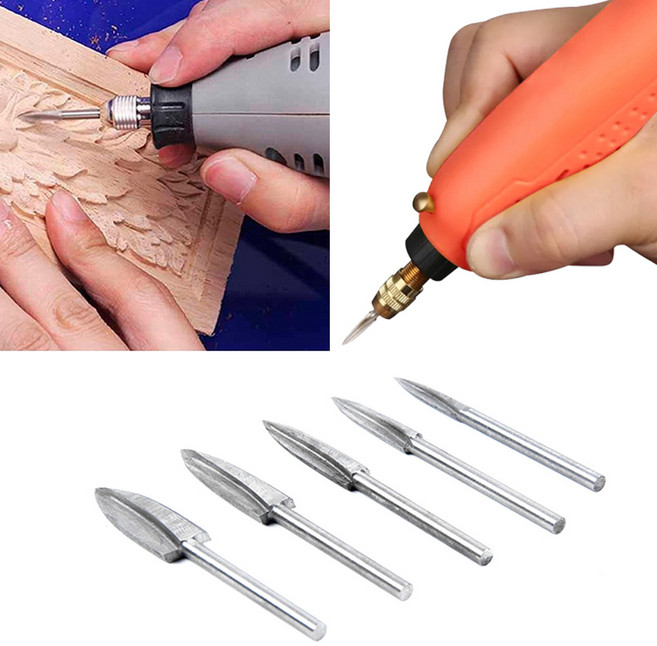 목공 전동 드릴 조각 비트 조각칼 세트, 1개