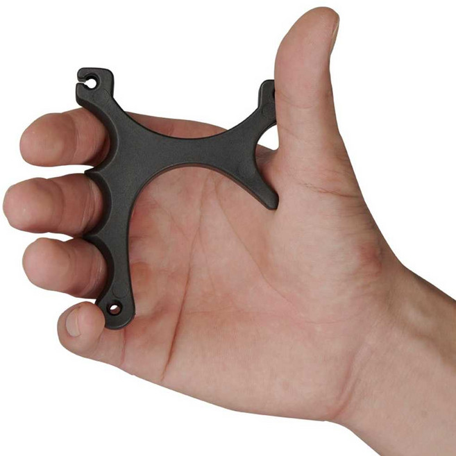 diddi32 티타늄새총 사격 저격 합금 조류퇴치 스틸, 검정활+1원피+1편피, 1개