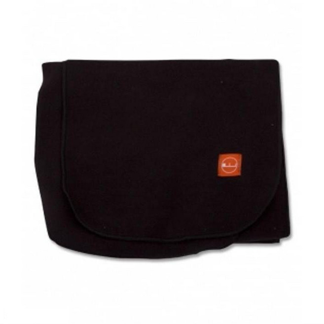 CLASSIC SERIES W2010 中性輕柔PILE保暖圍巾, 黑色, 1個