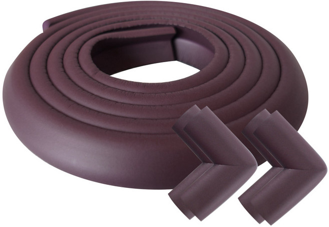 아이엘 나모 베이직 모서리보호대 1p + 베이직 코너보호대 4p, 월넛, 1세트