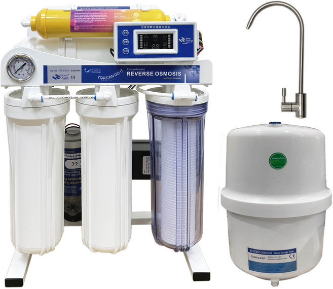 WSD全自動逆滲透淨水器 多重過濾 去除雜質 飲水安全 台灣製造, 腳架式