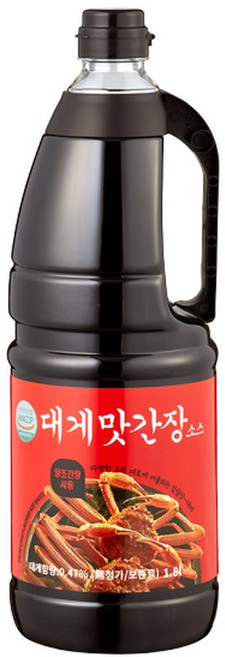 비비푸드 대게 맛간장 소스 1.8L, 1개