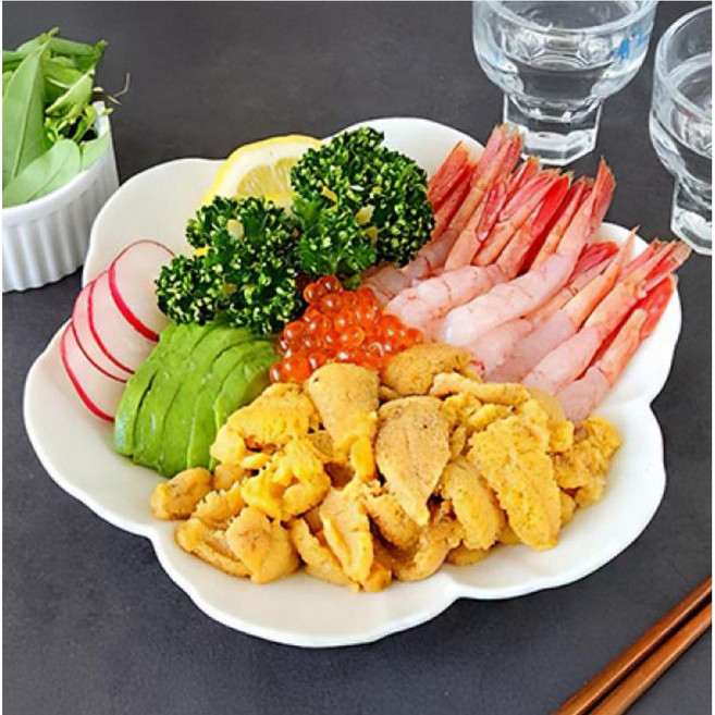 프리미엄 홈마카세 커플 세트(우니100g/단새우60g/감태1팩) 좋은날 좋은 음식과 함께해요