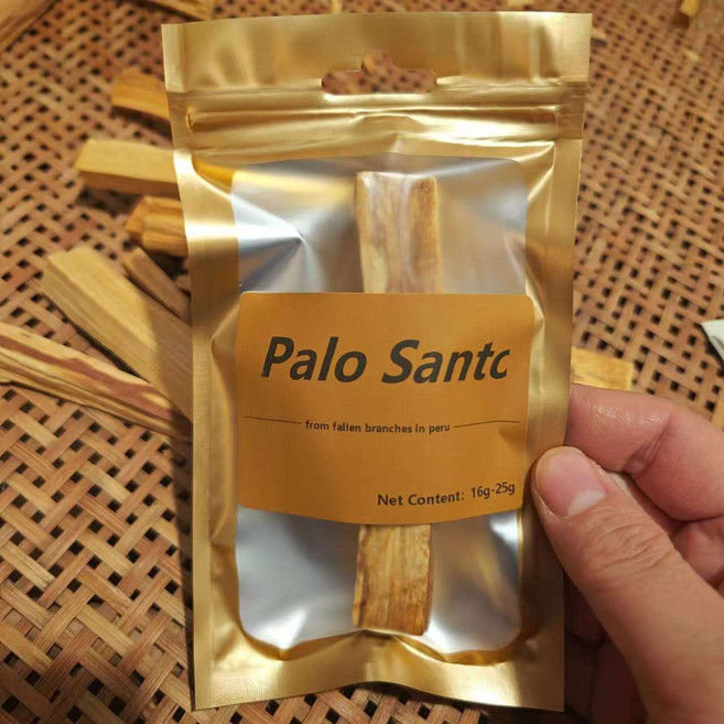 聖木煙燻托盤聖香薰木香爐煙囪陶瓷薰爐燃燒鼠尾草薰火山, 1個, 獨立包裝聖木7-10克:無規格