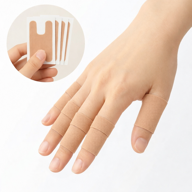 미니포유 손가락 마디 보호 테이프, 스킨, 20개