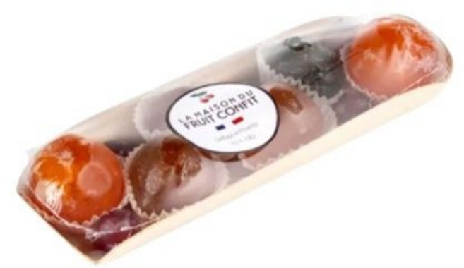 프랑스 la maison du 과일정과 후르츠 콘피 콩피 동결건조 과일 후르츠 컨핏 250g, 1개