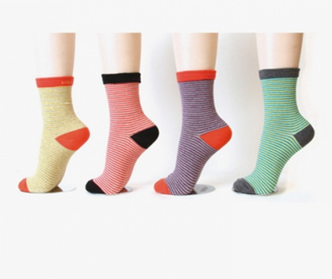 양말조아 국산 여성용 면100 순면 무압박 발목이조이지않는 임산부 출산모 당뇨 환우 양말 삐삐링글 중목-6켤레