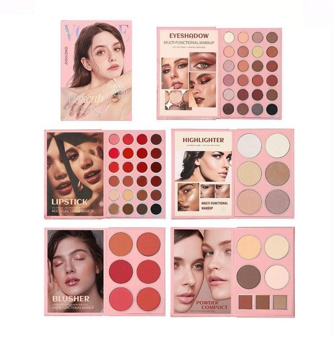 섀도우 팔레트 매트 글리터 진주 빛 파우더 섬세한 쉬머 지우기 쉬운 컬러풀 메이크업 도구 67 가지 색상, 1개