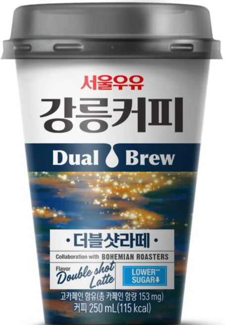서울우유 강릉커피 더블샷 라떼, 20개, 250ml