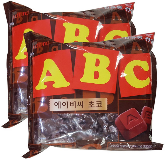롯데 ABC초콜릿 200g x 2개 초콜릿