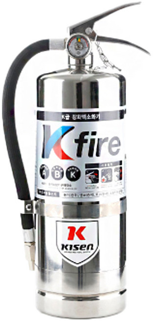 키센 K급 기름화재 주방 식용유 소화기, 1개, 3L