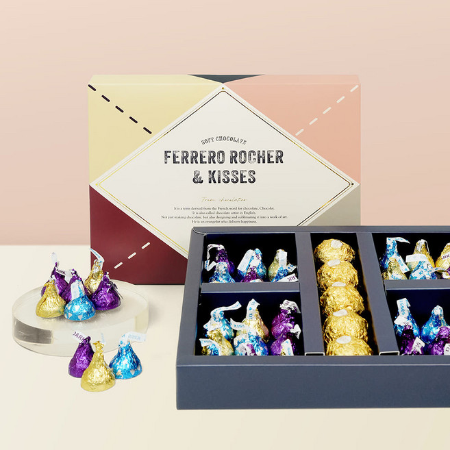 드림미당 소프트 초콜렛 페레로로쉐 키세스 컬렉션, 1개, 228g