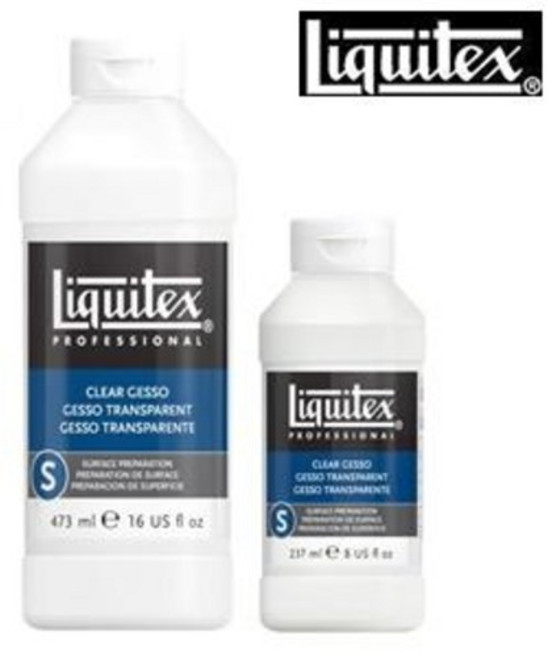 리퀴텍스 아크릴물감 유화 투명 젯소 캔버스 밑칠용 / 옵션선택, 237ml