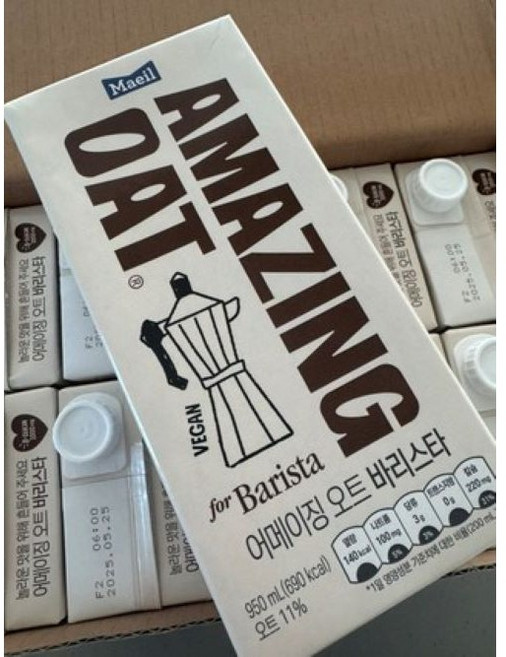 매일유업 어메이징 오트 바리스타 950ml 6팩, 8박스