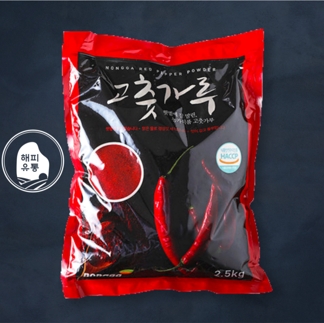 국내산 30%+중국산 70% 혼합 칠대삼 고춧가루 2.5kg(국내건조세척), 칠대삼 매운맛장용(청양20%), 2.5kg, 1개