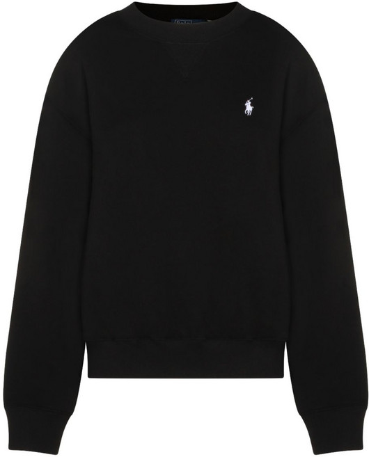 폴로랄프로렌 로고 자수 크루 넥 스웨터
