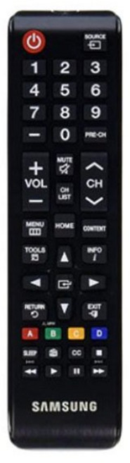 삼성 정품 BN59-01175A 사용 TV 검정리모컨 (다수 기능포함) (단종 시 대체출고:10/12) (HJ솔B 증정)