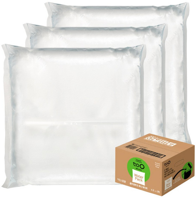 풀무원투오 미니 워터팩 4.2L 3팩, 3개