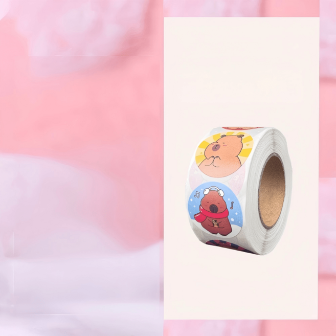 캐릭터 스티커 보상용, 1개, 혼합 색상