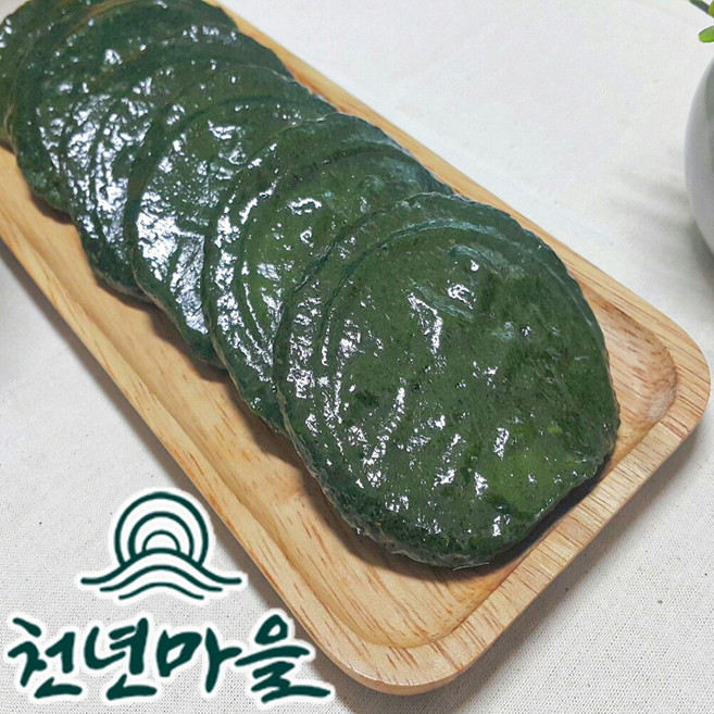천년마을 영광대표 모시송편 모시떡 모싯잎송편 모시개떡 32알 (찐송편), 1.6kg, 1박스