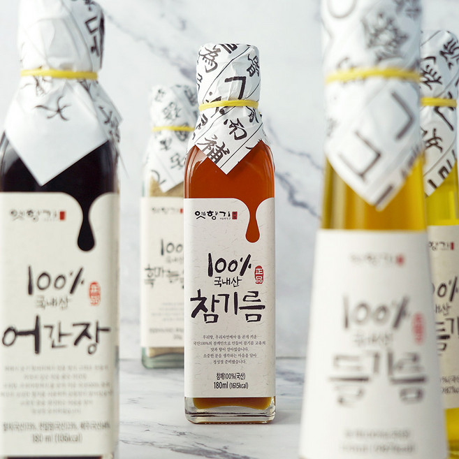 국내산 방앗간 전통방식 프리미엄 토종 참기름, 1개, 180ml