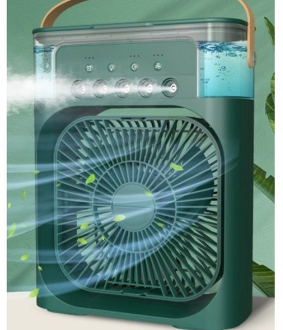 콘이든 아이스 선풍기 가습 에어쿨러, 그린