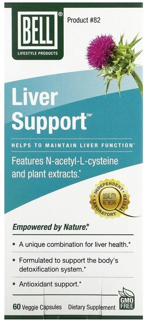 벨 라이프스타일 리버 서포트(간 건강) Bell Lifestyle Liver Support 60정, 1개 - 쿠팡