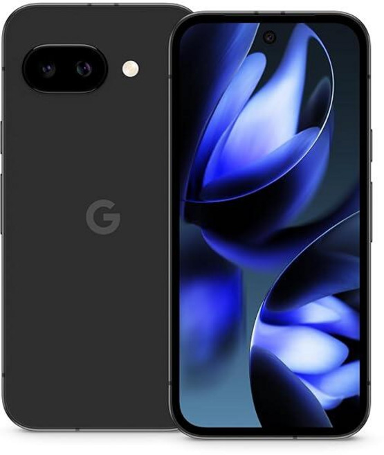 제미니가 탑재된 Google Pixel 9a - 놀라운 카메라 및 AI 사진 편집 하루 종일 배터리 사용 강력한 을 갖춘 해제된 Android 스마트폰 Obsidian 128G, 128GB, 흑요석, 1개