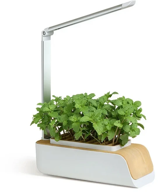 새로운 스마트 화분 식물 야채 녹색 수경 재배 미니 다기능 냄비 실내 다육, 03