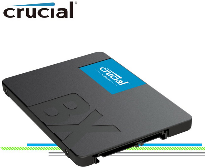 크루셜 SSD BX500 500GB SATA 240GB 1TB 내장 드라이브 하드 2TB 스테이트 5인치 노트북용 3D NAND 디스크 솔리드 560MB 최대, BX500 240GB
