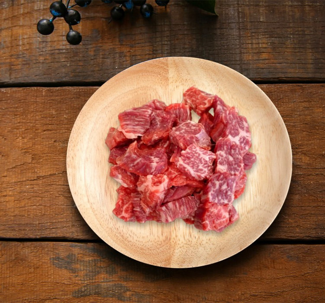 1등급 한우 냉장 국거리 1kg 대용량 소고기 5봉 소분 잔치 전골용