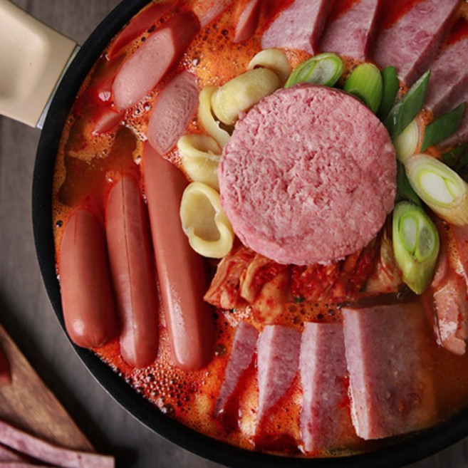 봉슐랭 부대찌개 밀키트 650g (라면사리 추가 증정), 2개