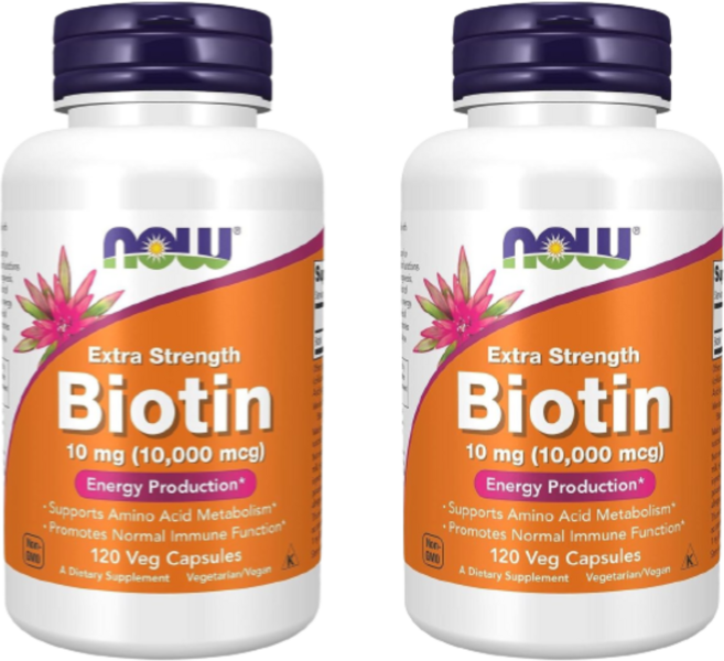 나우푸드 바이오틴 biotin 고함량 비타민 추천 비오틴 10 000mcg 120정, 1개