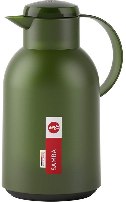 엠사 삼바 보온보냉 주전자 1.5L, 블루그린 (반투명)